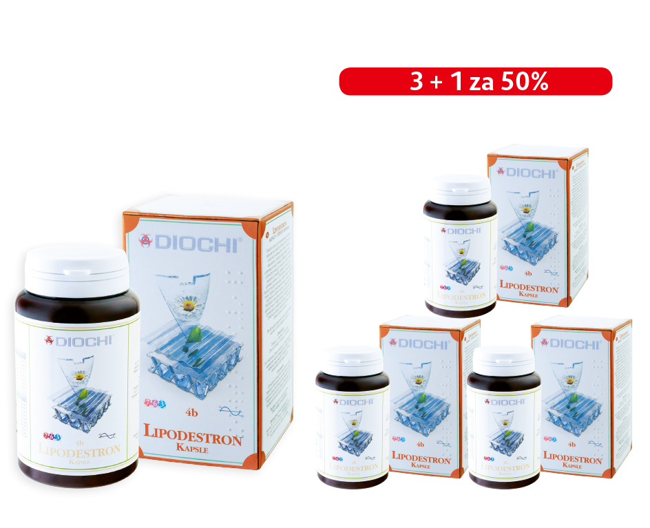 AKCE: Lipodestron 3+1 za 50%
